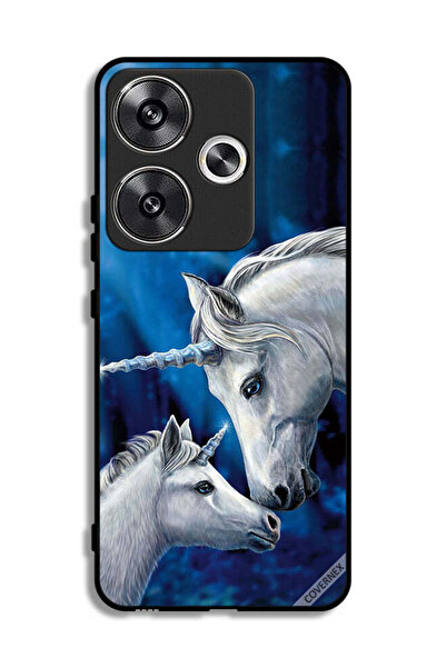Covernex غطاء حماية لهاتف شاومي بوكو F6 5G - محب يونيكورن - طفل يونيكورن
