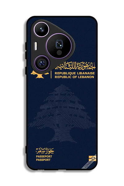 Covernex غطاء حماية لهاتف هواوي بيورا 70 برو - جواز سفر لبناني