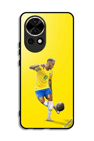 Covernex غطاء حماية لهاتف هواوي نوفا 12 5G، نيمار مع كرة قدم