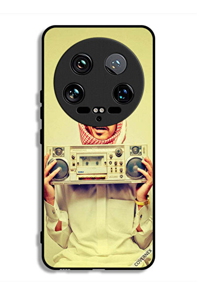 Covernex غطاء حماية فائق لهاتف Xiaomi 14 يحمل جهاز موسيقى عتيق