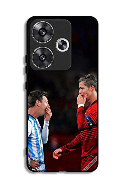 Covernex غطاء حماية شاومي بوكو F6 5G رونالدو وميسي في إطار واحد