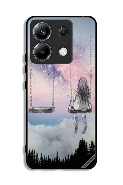 Covernex غطاء حماية لهاتف شاومي ريدمي نوت 13 برو 5G، رسم فتاة وحيدة