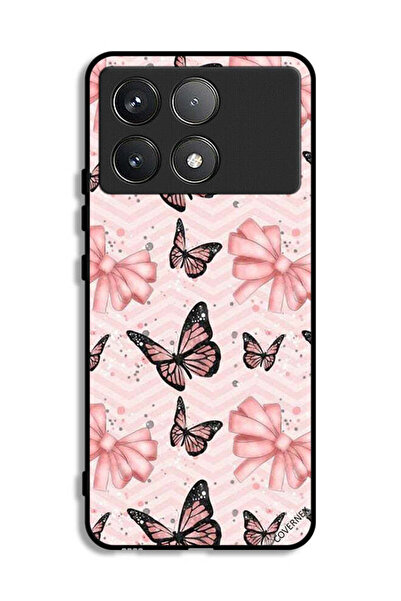 Covernex غطاء حماية لهاتف Xiaomi Poco F6 Pro برسومات فراشات