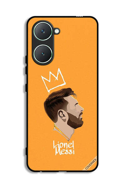 Covernex غطاء حماية لهاتف Vivo Y03 4G بطبعة الملك ليو ميسي