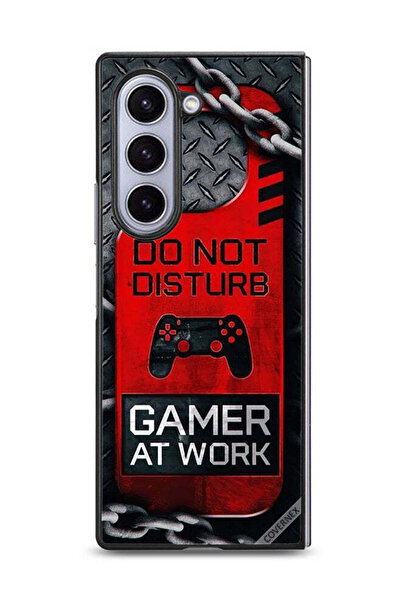 Covernex غطاء حماية لهاتف Samsung Galaxy Z Fold6 بخلفية للاعب في العمل