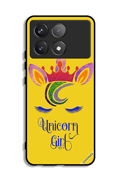 Covernex Xiaomi Poco F6 Pro Protective Case Cover Unicorn Girl Art