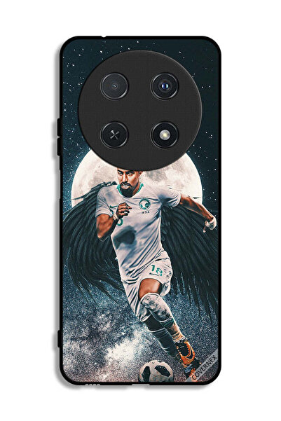 Covernex غطاء حماية لهاتف هواوي نوفا 12i، سالم الدوسري يحمل كرة قدم