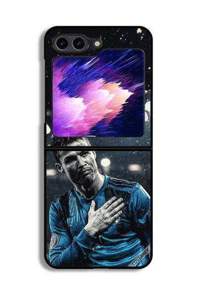 Covernex غطاء حماية لهاتف سامسونج جالاكسي زد فليب 6 رونالدو