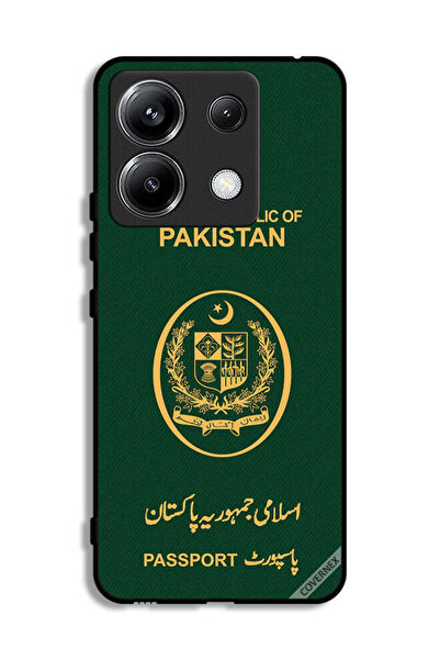 Covernex غطاء حماية لهاتف Xiaomi Poco X6 5G بنمط جواز سفر باكستاني