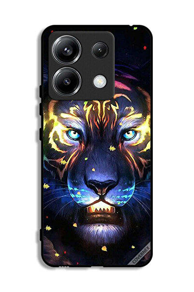 Covernex غطاء حماية لهاتف شاومي ريدمي نوت 13 برو 5G، مشبك فني على شكل أسد