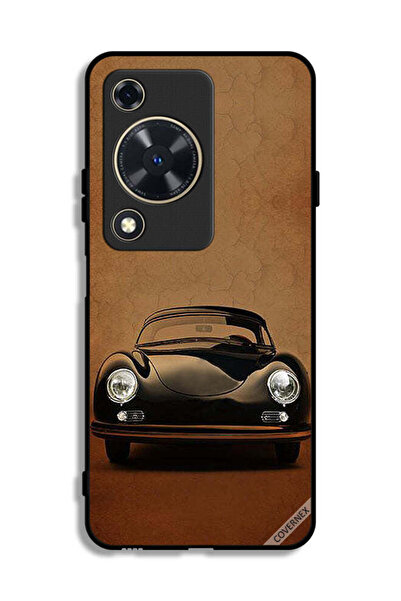 Covernex غطاء حماية لهاتف هواوي إنجوي 70 بتصميم سيارة كلاسيكية