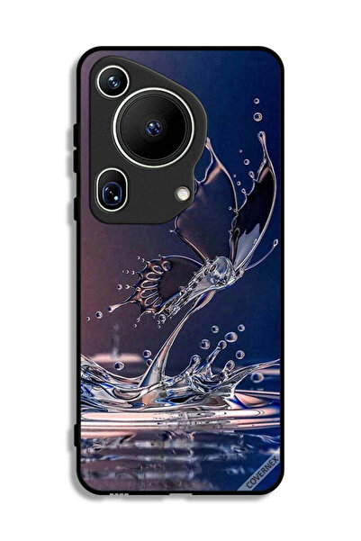 Covernex غطاء حماية فائق لهاتف هواوي بيورا 70 بتصميم قطرات الماء والفراشة