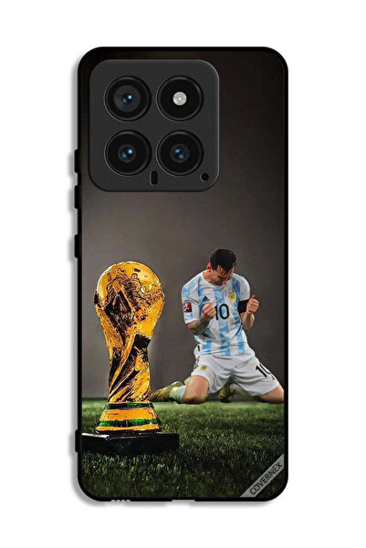 Covernex غطاء حماية لهاتف شاومي 14 بطبعة ليو ميسي وكأس الفيفا