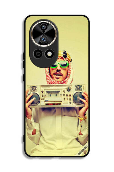 Covernex غطاء حماية لهاتف هواوي نوفا 12 برو 5G يحمل جهاز موسيقى عتيق