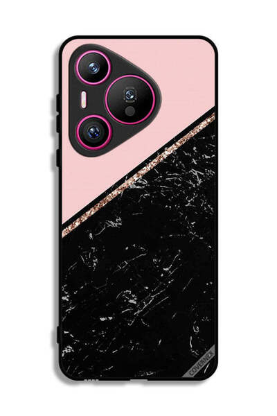 Covernex غطاء حماية لهاتف هواوي بيورا 70 بنمط رخامي