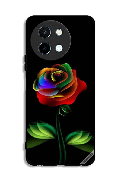 Covernex غطاء حماية لهاتف Vivo Y38 5G بلون قوس قزح وردي