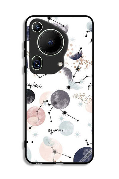 Covernex غطاء حماية لهاتف هواوي بيورا 70 ألترا برسومات الكواكب