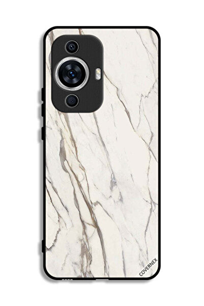 Covernex غطاء حماية لهاتف هواوي نوفا 12 لايت بتصميم رخامي