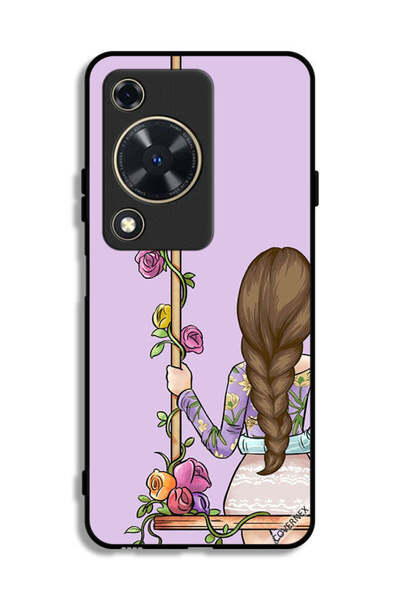 Covernex غطاء حماية لهاتف هواوي إنجوي 70 بخلفية فتاة صديقة