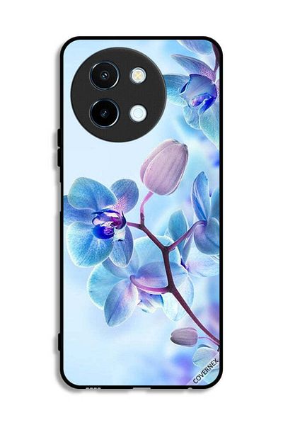 Covernex Vivo Y38 5G Protective Case Cover Orchid Flowers