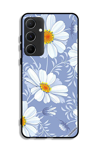 Covernex غطاء حماية لهاتف سامسونج جالاكسي A55 5G بطبعة زهور متفتحة