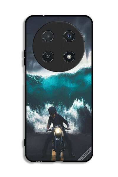 Covernex غطاء حماية لهاتف هواوي نوفا 12i بتصميم موجة مائية