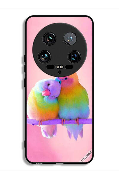 Covernex غطاء حماية فائق لهاتف شاومي 14 بنقشة طيور لطيفة