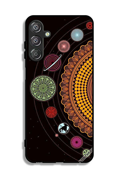 Covernex غطاء حماية لهاتف سامسونج جالاكسي M15 5G بتصميم ماندالا للنظام الشمسي