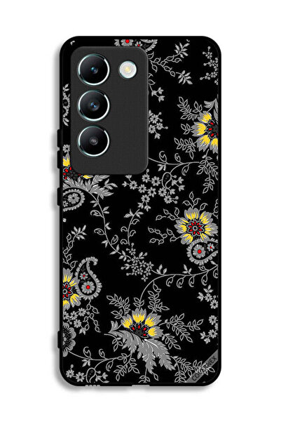 Covernex غطاء حماية لهاتف Vivo V30 Lite 4G بخلفية زهور فنية