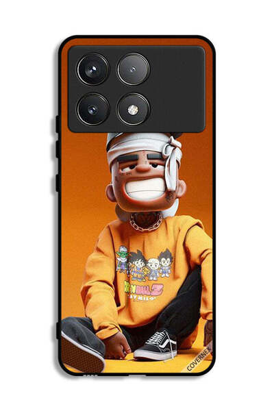 Covernex Xiaomi Poco F6 Pro Protective Case Cover Tired Injured Boy Art