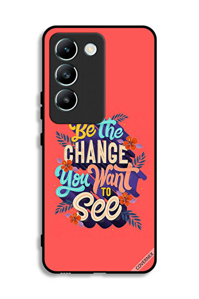 Covernex غطاء حماية لهاتف Vivo V30 Lite 4G كن التغيير الذي تريد رؤيته