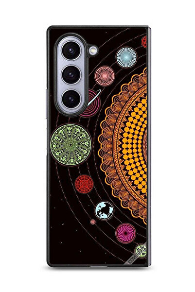 Covernex غطاء حماية لهاتف Samsung Galaxy Z Fold6 بتصميم ماندالا للنظام الشمسي