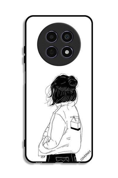 Covernex غطاء حماية لهاتف Realme 12 5G بتصميم فتاة تفكر بعمق