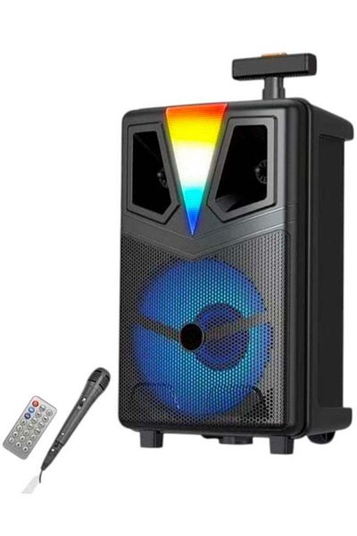 Toybox Super Bass ZQS8157 Portable Rechargeable 8inches Bluetooth Speaker with mic