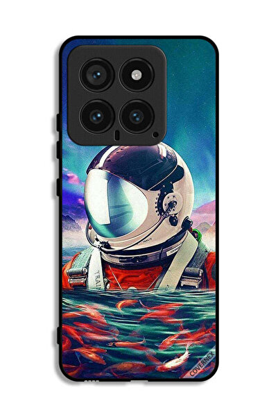 Covernex غطاء حماية لهاتف شاومي 14 بتصميم رائد فضاء في البحر