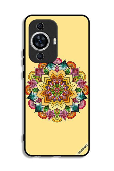Covernex غطاء حماية لهاتف هواوي نوفا 12 لايت بنمط ماندالا دائري