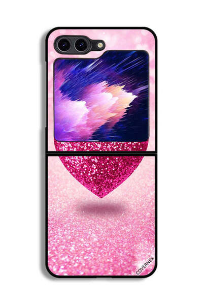 Covernex غطاء حماية لهاتف Samsung Galaxy Z Flip6 بقلب لامع