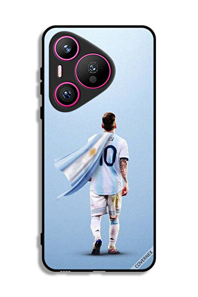 Covernex غطاء حماية لهاتف هواوي بيورا 70 - ليو ميسي - سوبر مان