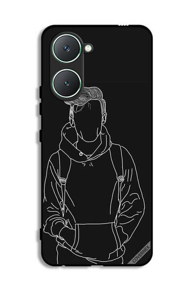 Covernex غطاء حماية لهاتف Vivo Y03 4G برسم جاكيت بوي
