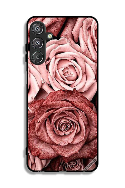 Covernex غطاء حماية لهاتف سامسونج جالاكسي F15 5G بنقشة زهور الخوخ