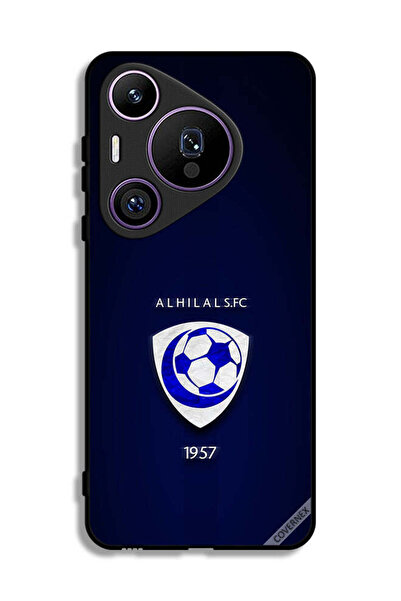 Covernex غطاء حماية لهاتف هواوي بيورا 70 برو - نادي الهلال السعودي لكرة القدم