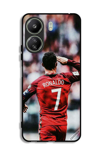 Covernex غطاء حماية لهاتف شاومي ريدمي 13 سي بتصميم رونالدو تحية للجمهور