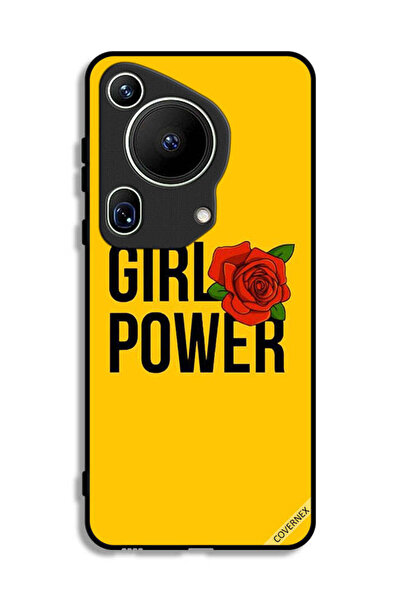 Covernex غطاء حماية فائق لهاتف هواوي بيورا 70 بتصميم فتاة القوة