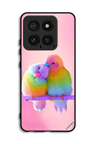 Covernex غطاء حماية لهاتف شاومي 14 بطبعة طيور لطيفة