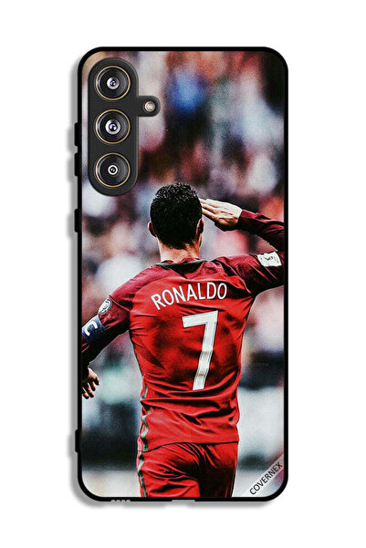 Covernex غطاء حماية لهاتف سامسونج جالاكسي F55 5G بتصميم رونالدو تحية للجمهور