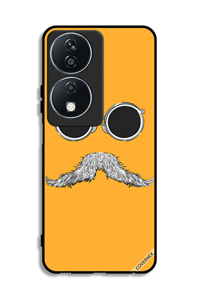 Covernex غطاء حماية لهاتف Honor X7b 5G برسومات نظارات وشارب