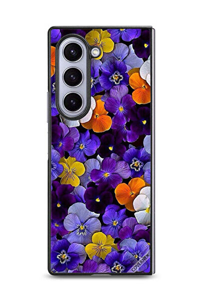 Covernex غطاء حماية لهاتف سامسونج جالاكسي زد فولد 6 - زهور صغيرة