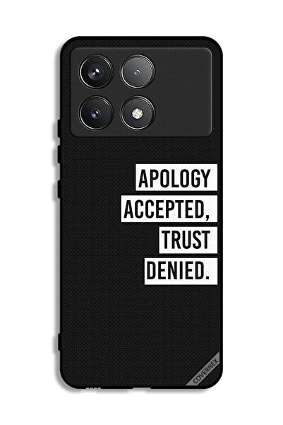 Covernex غطاء حماية لهاتف Xiaomi Poco F6 Pro اعتذار مقبول ثقة مرفوضة