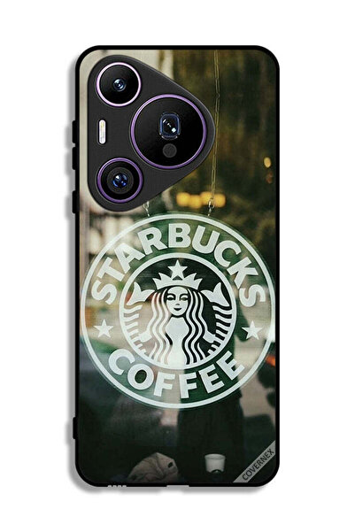 Covernex غطاء حماية لهاتف هواوي بيورا 70 برو - ستاربكس كوفي لاول مرة