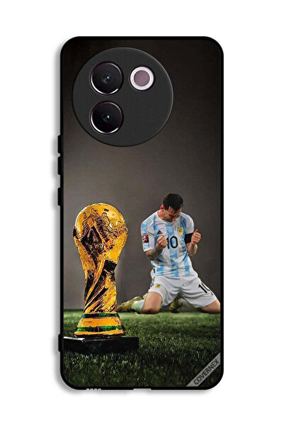 Covernex غطاء حماية لهاتف Vivo V30e 5G بتصميم ليو ميسي وكأس الفيفا